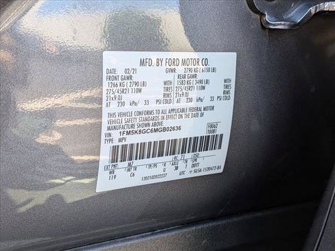 Used 2021 Ford Explorer ST w/ Equipment Group 401A AWD/4WD image 27