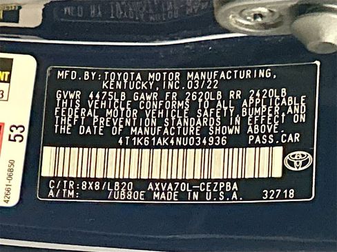 Used 2022 Toyota Camry XSE image 30