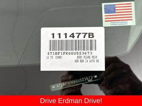 Certified 2016 Toyota Camry LE FWD image 31