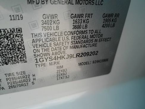 Used 2020 Cadillac Escalade ESV Luxury AWD/4WD image 57
