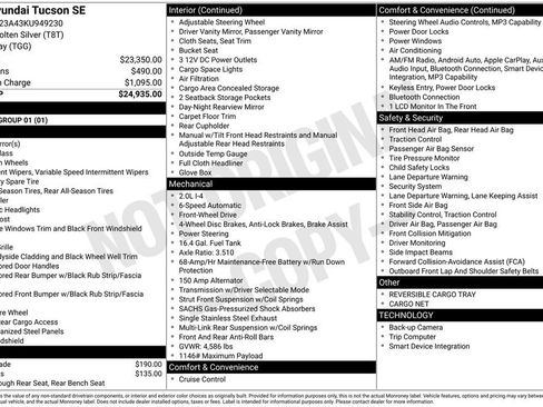 Used 2019 Hyundai Tucson SE image 3
