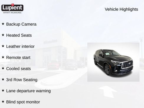 Used 2023 INFINITI QX60 Sensory w/ Vision Package AWD/4WD image 2