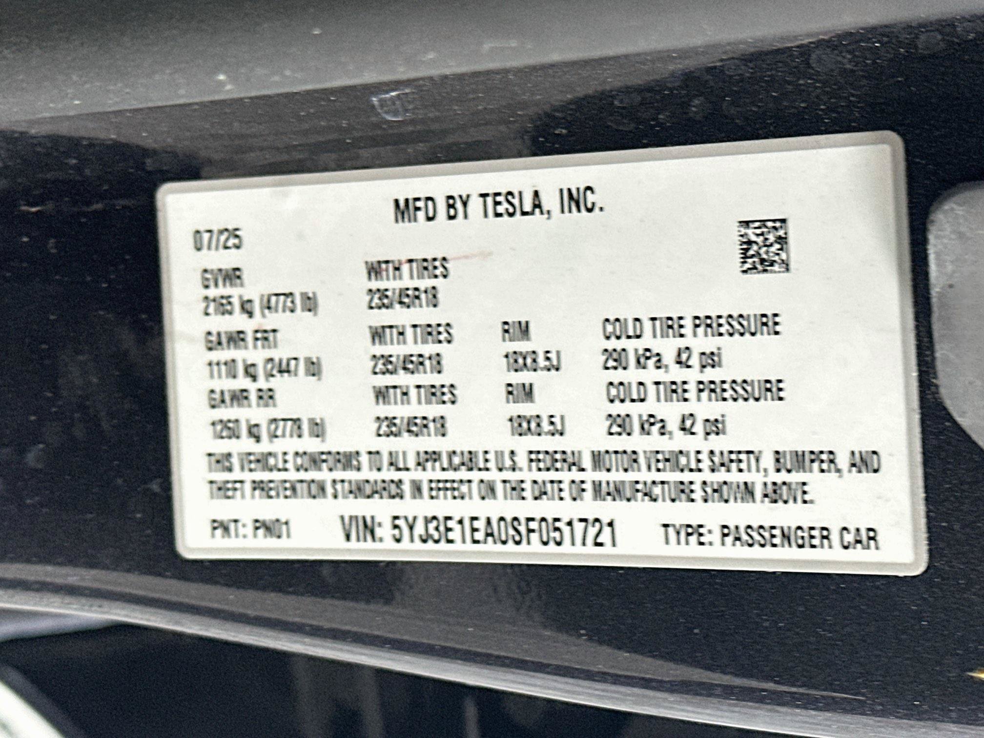 Used 2025 Tesla Model 3 RWD image 12