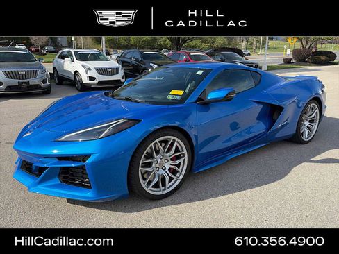 Used 2025 Chevrolet Corvette Z06 w/ Chrome Exterior Badge Package image 1