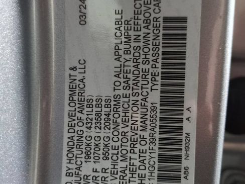 Certified 2024 Honda Accord EX image 33