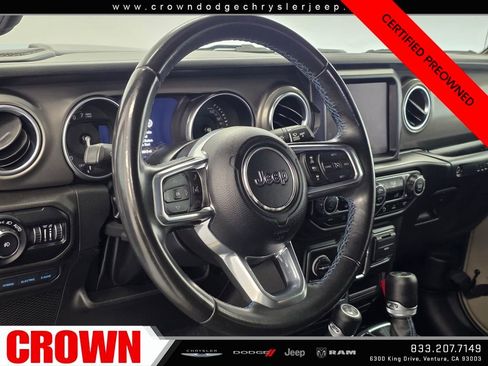 Certified 2022 Jeep Wrangler Unlimited Rubicon 4xe w/ Safety Group image 25