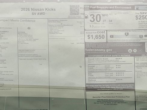 Used 2026 Nissan Kicks SV w/ Cold Weather Package image 37