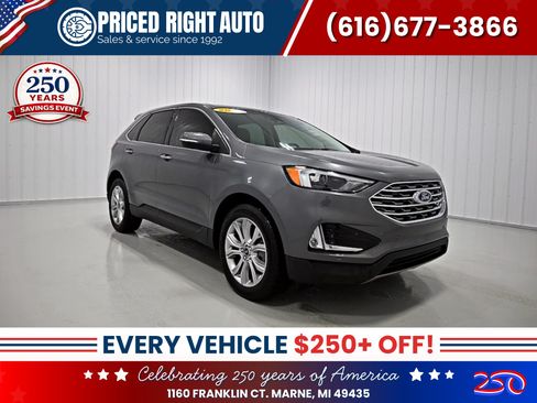 Used 2022 Ford Edge Titanium AWD/4WD image 1