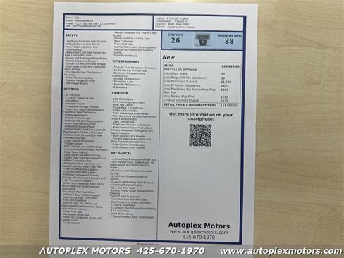 Used 2014 Mercedes-Benz CLA 250 image 32