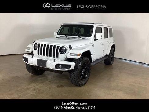 Used 2021 Jeep Wrangler Unlimited Sahara AWD/4WD image 1