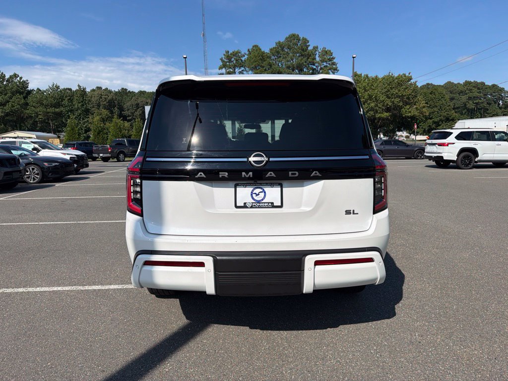 Certified 2025 Nissan Armada SL w/ Captain's Chari Seat Package AWD/4WD image 6