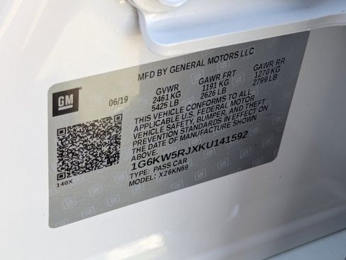 Used 2019 Cadillac CT6 V w/ Driver Assist Package image 43