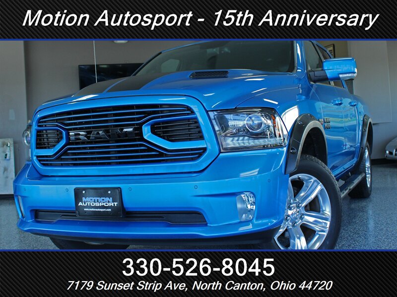 Used 2018 RAM 1500 Sport w/ Hydro Blue Sport Package AWD/4WD image 40