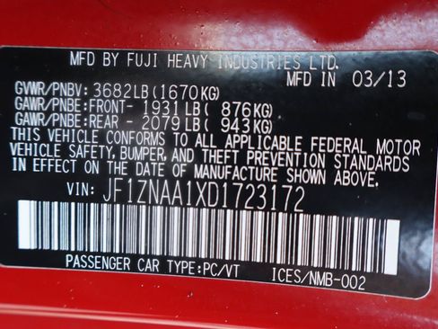 Used 2013 Scion FR-S RWD image 32