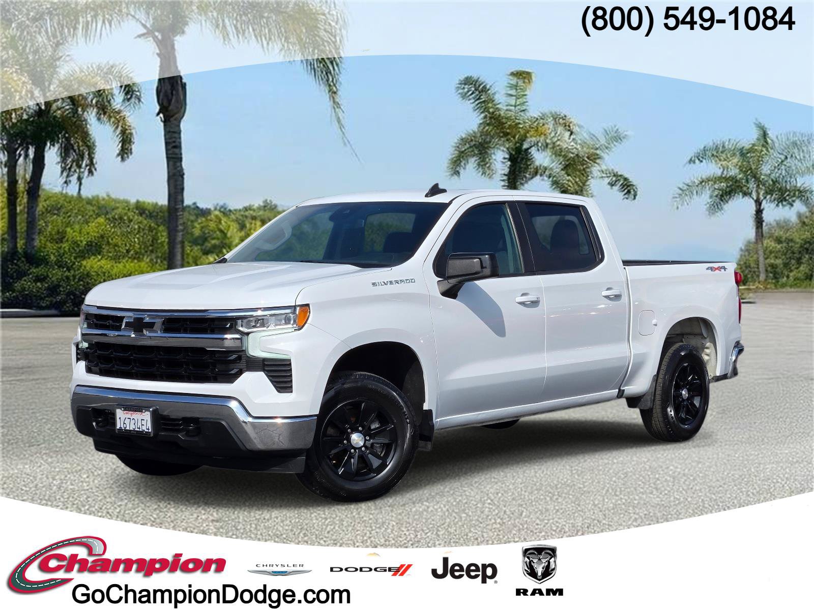 Used 2022 Chevrolet Silverado 1500 LT AWD/4WD image 1