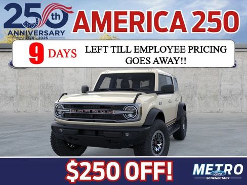 New 2026 Ford Bronco Outer Banks w/ Sasquatch Package AWD/4WD image 3