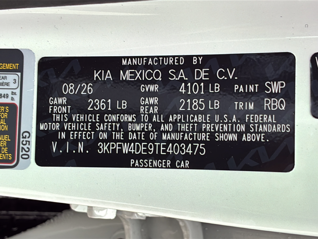 New 2026 Kia K4 GT-Line Turbo FWD image 29