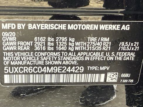 Used 2021 BMW X5 xDrive40i w/ Executive Package image 55