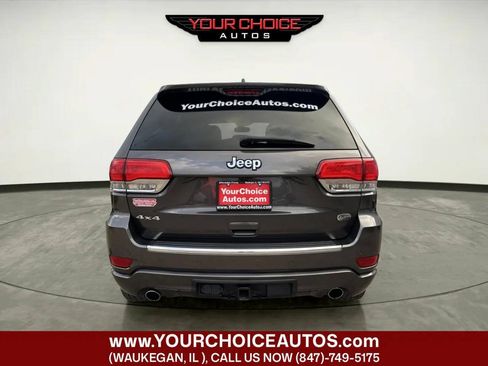 Used 2018 Jeep Grand Cherokee Overland AWD/4WD image 4