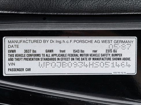 Used 1987 Porsche 911 Carrera image 46