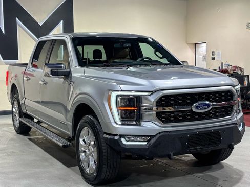 Used 2022 Ford F150 Platinum w/ Bed Utility Package AWD/4WD image 3