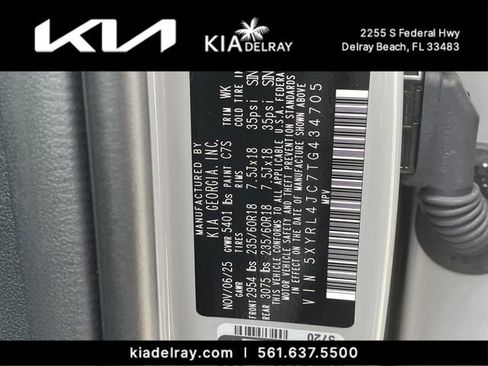 New 2026 Kia Sorento S w/ S Panoramic Sunroof Package FWD image 32