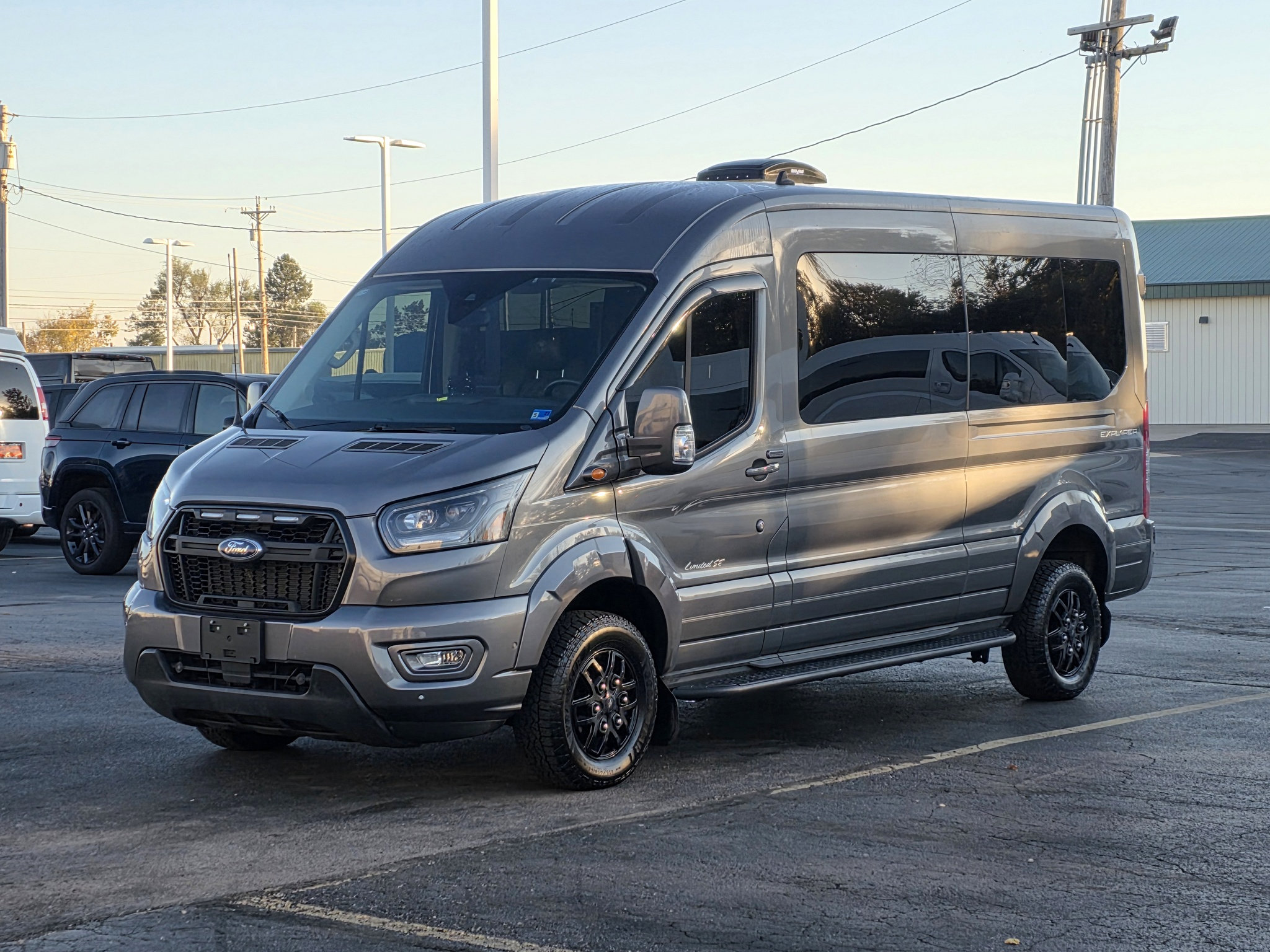 Used 2023 Ford Transit 350 Medium Roof AWD w/ Transit Trail Package image 9