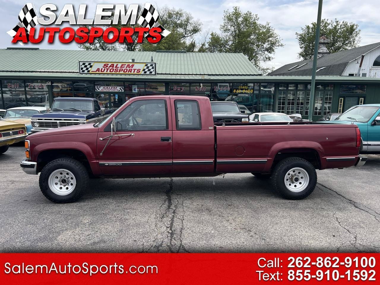 Used 1989 Chevrolet Silverado 3500 4x4 Extended Cab image 1