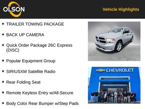Used 2016 RAM 1500 Express image 2