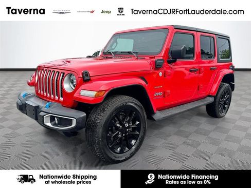 Used 2023 Jeep Wrangler Unlimited Sahara AWD/4WD image 1