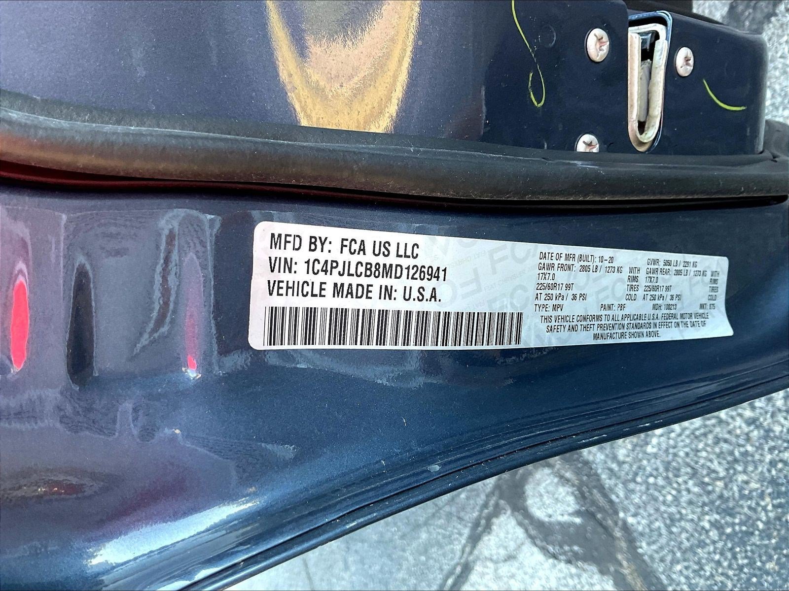 Used 2021 Jeep Cherokee Latitude FWD image 6