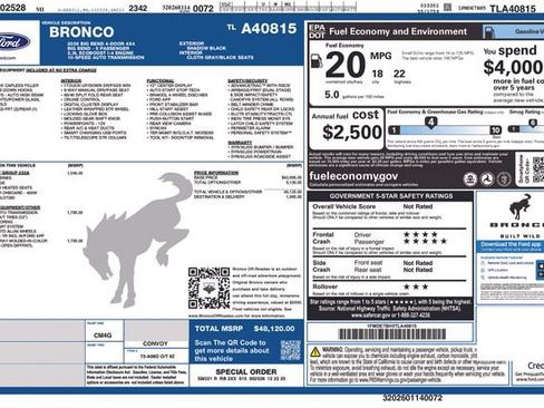 Used 2026 Ford Bronco Big Bend AWD/4WD image 4