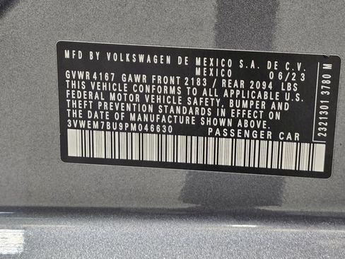Used 2023 Volkswagen Jetta SE FWD image 36