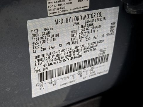 Used 2026 Ford Explorer Active RWD image 21