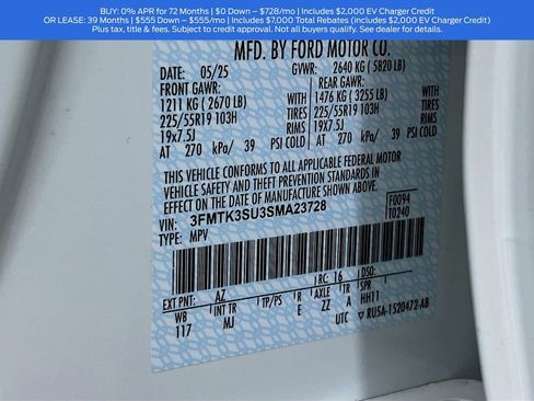 Used 2025 Ford Mustang Mach-E Premium image 34