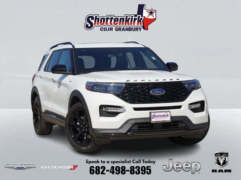 Used 2023 Ford Explorer ST-Line w/ Class IV Trailer Tow Package RWD image 1