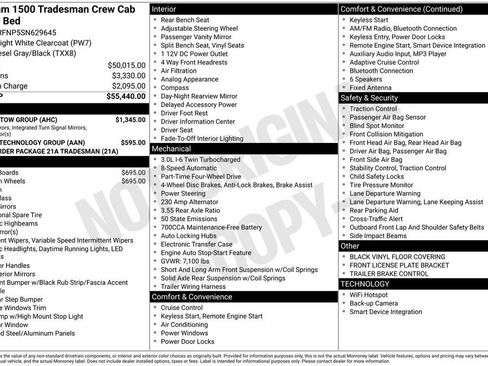 Used 2025 RAM 1500 Tradesman w/ Trailer Tow Group AWD/4WD image 19