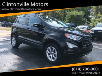 Used 2018 Ford EcoSport SE
