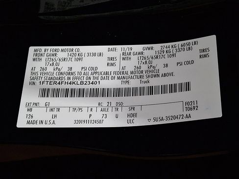 Used 2019 Ford Ranger XLT w/ FX4 Off-Road Package image 26