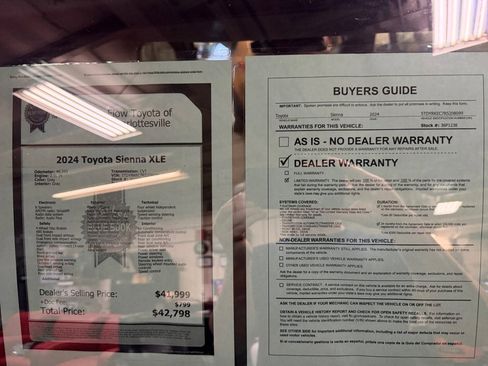 Certified 2024 Toyota Sienna XLE FWD image 37