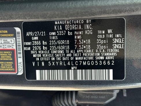 Used 2021 Kia Sorento S image 30