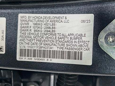 Certified 2023 Honda Accord LX image 32