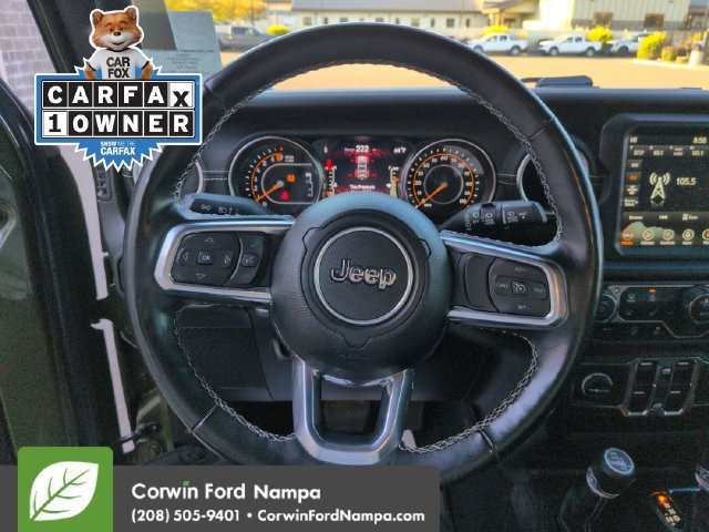 Used 2022 Jeep Wrangler Unlimited Sahara w/ LED Lighting Group AWD/4WD image 14