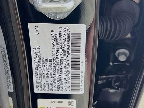 Certified 2024 Honda Accord Sport image 26