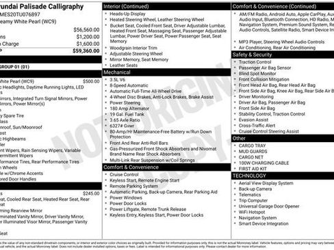 New 2026 Hyundai Palisade Calligraphy image 27