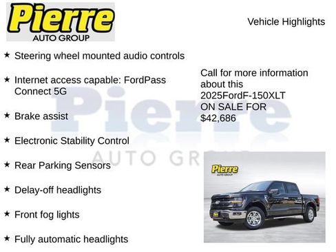 Used 2025 Ford F150 XLT w/ Equipment Group 301A Standard AWD/4WD image 14