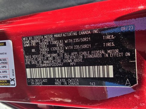 Certified 2023 Lexus RX 350 FWD image 31