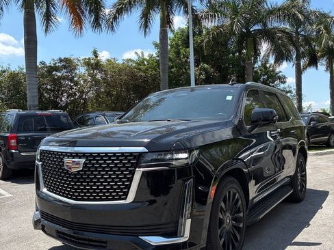 Used 2021 Cadillac Escalade Premium Luxury w/ Driver Assist Tech Package AWD/4WD image 1