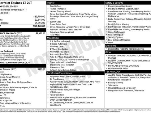 New 2026 Chevrolet Equinox LT w/ Convenience Package II image 25