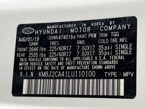 Used 2020 Hyundai Tucson SE AWD/4WD image 11